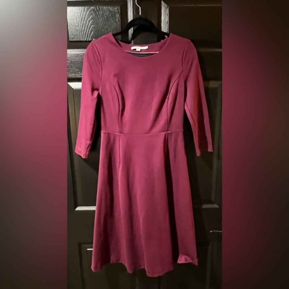 Boden Irene Ponte Knit Fit & Flare Dress